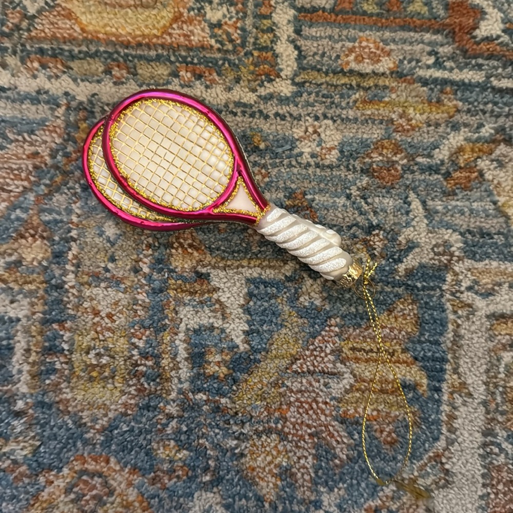 Free People Tennis Racquet Ornament - Picture 2 of 3